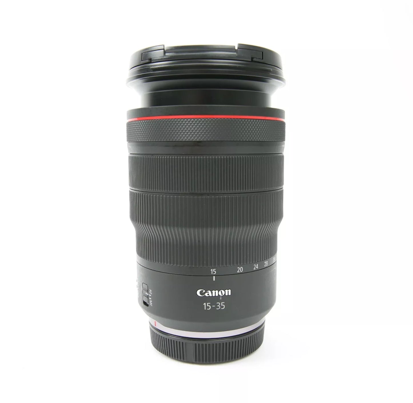 Canon RF 15-35mm f/2.8 L IS USM Lens with Both Caps, Hood & Pouch