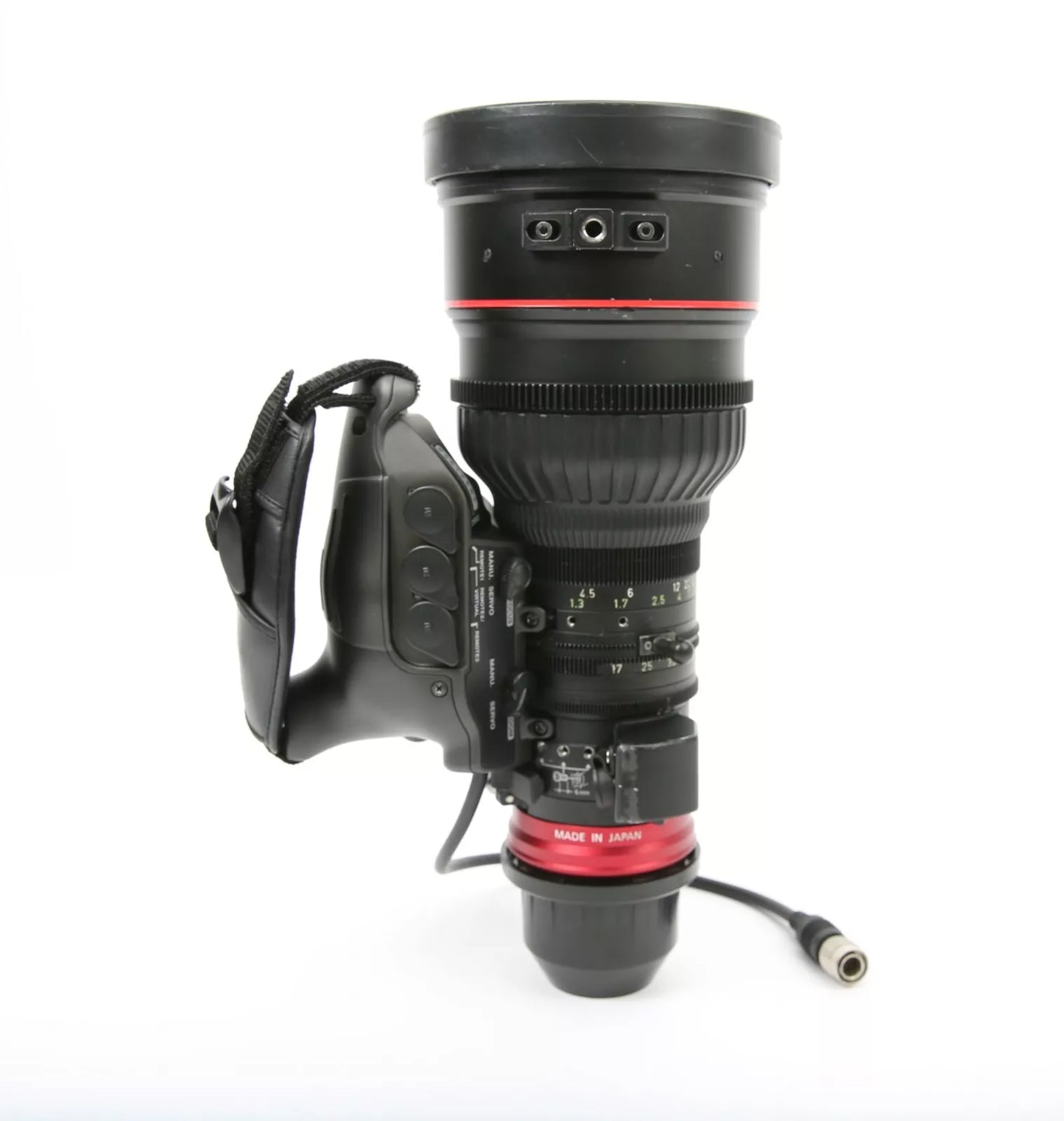 Canon CN7x17 KAS S/P1 - 4K Cine-Servo Zoom Lens 17-120mm T2.95-3.9 - PL Mount