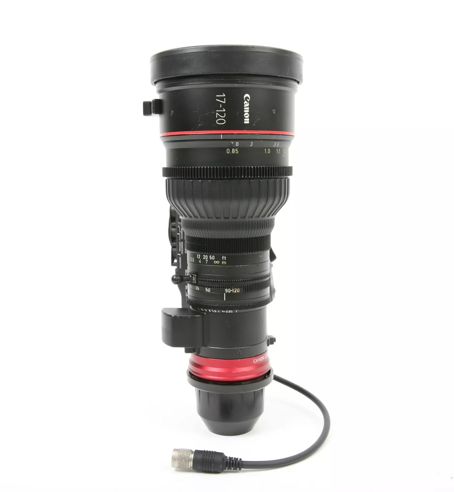 Canon CN7x17 KAS S/P1 - 4K Cine-Servo Zoom Lens 17-120mm T2.95-3.9 - PL Mount