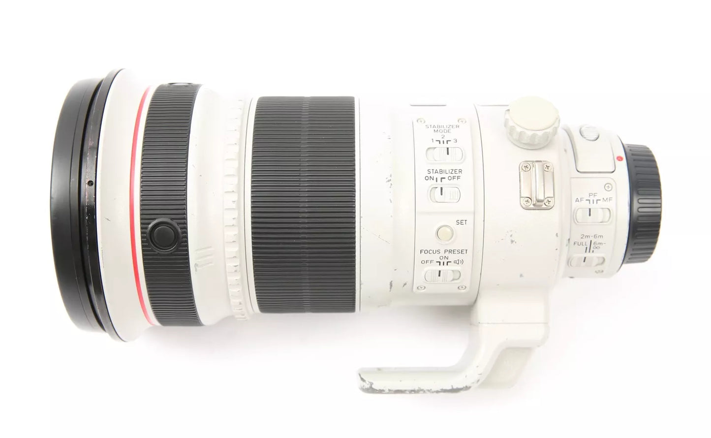 Canon EF 300mm f/2.8L IS II USM Lens with Both Caps, Hood and Neck Strap