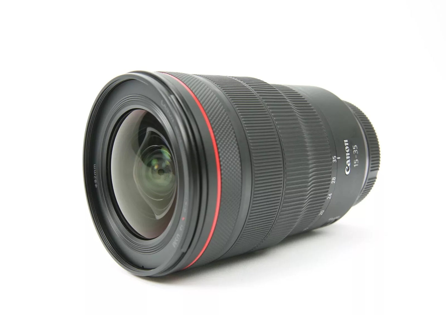 Canon RF 15-35mm f/2.8 L IS USM Lens with Both Caps, Hood & Pouch